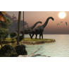 Fototapeta Dinozaury Nad Wodą