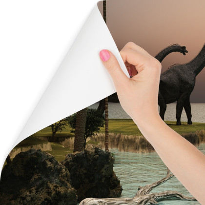 Fototapeta Dinozaury Nad Wodą