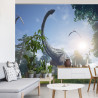Fototapeta Realistyczny Dinozaur W Słońcu