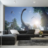 Fototapeta Realistyczny Dinozaur W Słońcu