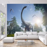 Fototapeta Realistyczny Dinozaur W Słońcu