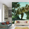 Fototapeta Realistyczny Dinozaur W Zieleni