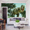 Fototapeta Realistyczny Dinozaur W Zieleni