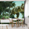 Fototapeta Realistyczny Dinozaur W Zieleni