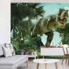 Fototapeta Realistyczny Dinozaur W Zieleni