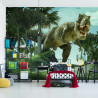 Fototapeta Realistyczny Dinozaur W Zieleni