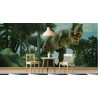 Fototapeta Realistyczny Dinozaur W Zieleni