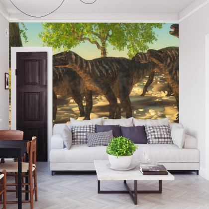 Fototapeta Dinozaury I Przyroda