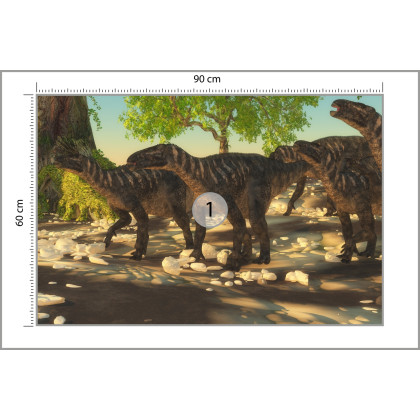 Fototapeta Dinozaury I Przyroda