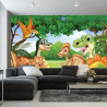 Fototapeta Bajkowe Dinozaury W Dżungli