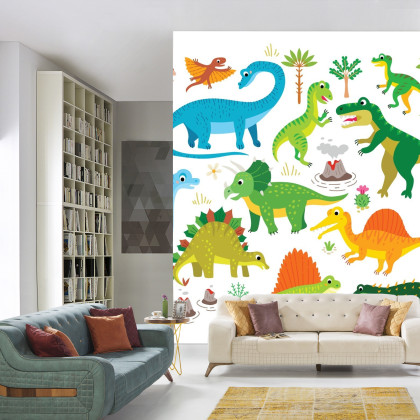 Fototapeta Dinozaury Jak Z Kreskówki