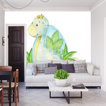 Fototapeta Mały Dinozaur I Natura
