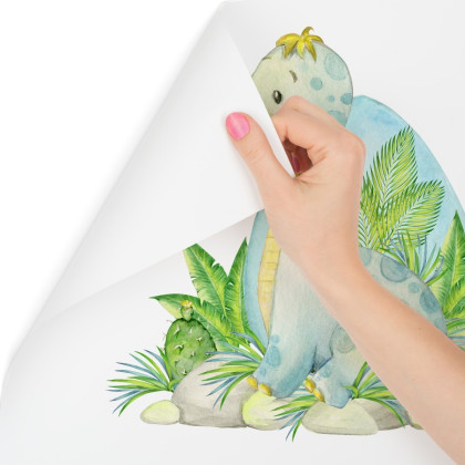 Fototapeta Mały Dinozaur I Natura