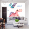Fototapeta Akwarelowe Dinozaury