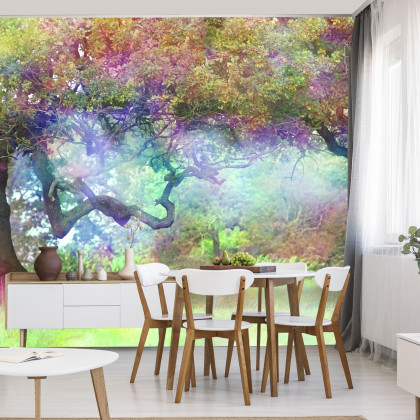 Fototapeta Magiczny Kolorowy Las