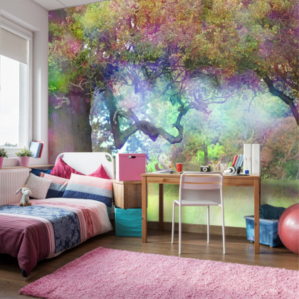 Fototapeta Magiczny Kolorowy Las