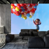 Fototapeta Chłopiec Z Balonami W Locie
