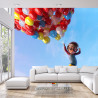 Fototapeta Chłopiec Z Balonami W Locie
