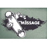 Fototapeta Skateboarding Styl Graffiti Ve90-60