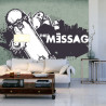 Fototapeta Skateboarding Styl Graffiti Ve90-60