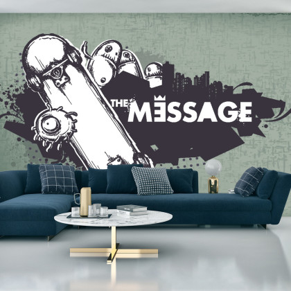 Fototapeta Skateboarding Styl Graffiti Ve90-60