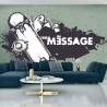 Fototapeta Skateboarding Styl Graffiti Ve90-60