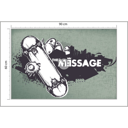 Fototapeta Skateboarding Styl Graffiti Ve90-60