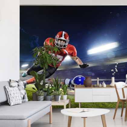Fototapeta Futbol Amerykański Na Stadionie
