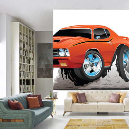Fototapeta Amerykańskie Klasyczne Auto