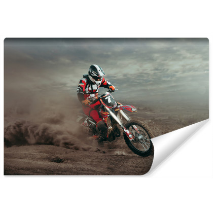 Fototapeta Wyczynowy Cross Na Pustyni