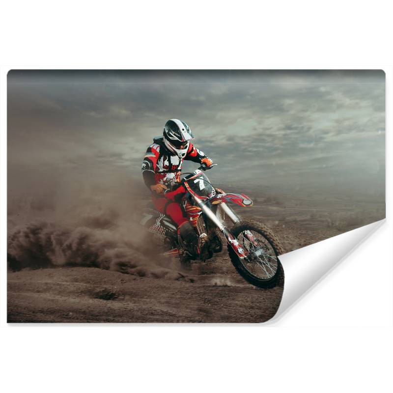 Fototapeta Wyczynowy Cross Na Pustyni