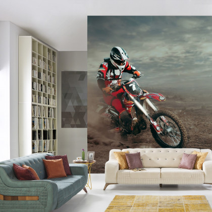 Fototapeta Wyczynowy Cross Na Pustyni