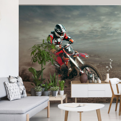 Fototapeta Wyczynowy Cross Na Pustyni