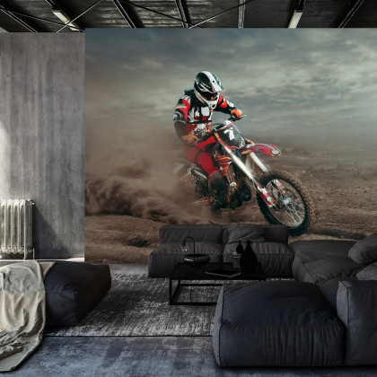 Fototapeta Wyczynowy Cross Na Pustyni