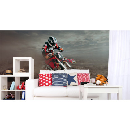 Fototapeta Wyczynowy Cross Na Pustyni
