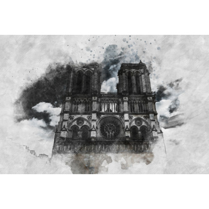 Obraz Na Płótnie Katedra Notre Dame, Paryż