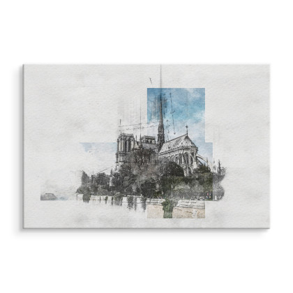 Obraz Na Płótnie Katedra Notre Dame, Paryż