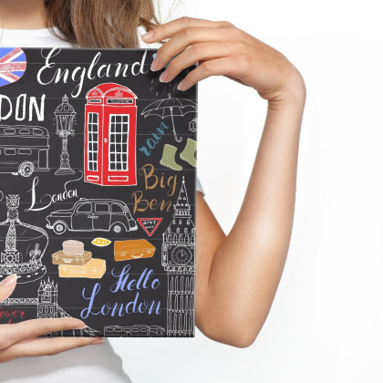 Obraz Na Płótnie Popularne Symbole Londynu