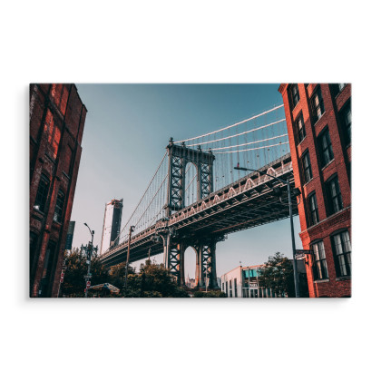 Obraz Na Płótnie Most Manhattan Bridge, Nowy Jork