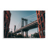 Obraz Na Płótnie Most Manhattan Bridge, Nowy Jork