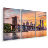 Obraz Wieloczęściowy Krajobraz Panoramiczny New York City