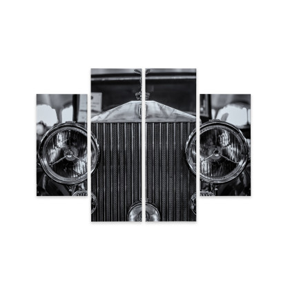 Obraz Wieloczęściowy Rolls Royce Z Bliska