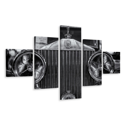 Obraz Wieloczęściowy Rolls Royce Z Bliska