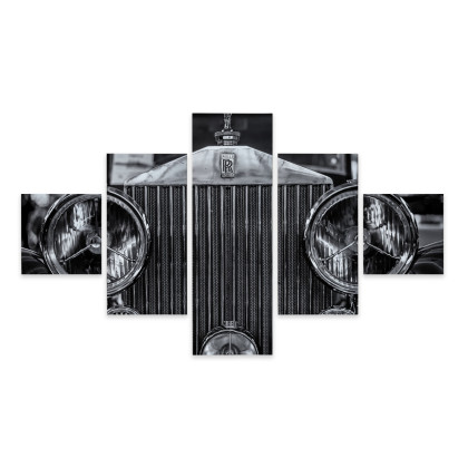 Obraz Wieloczęściowy Rolls Royce Z Bliska
