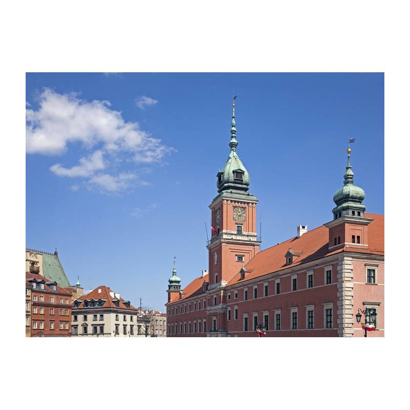 Obraz Na Płótnie Warszawa W Słoneczny Dzień