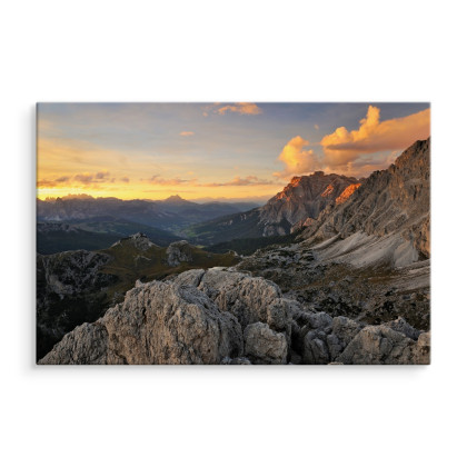Obraz Na Płótnie Pasmo Górskie Dolomity