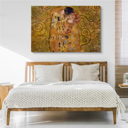 Obraz Na Płótnie Gustav Klimt Pocałunek Reprodukcja