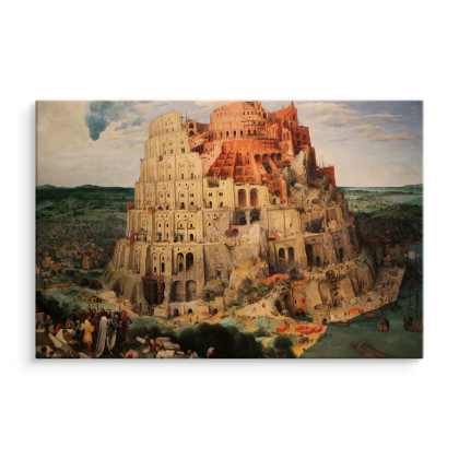 Obraz Na Płótnie Pieter Bruegel Wieża Babel Reprodukcja