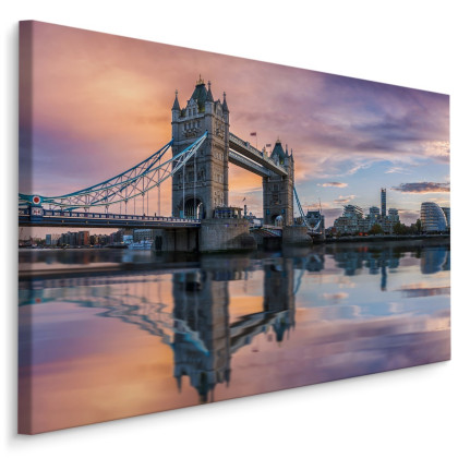 Obraz Na Płótnie Panorama Londynu 3D