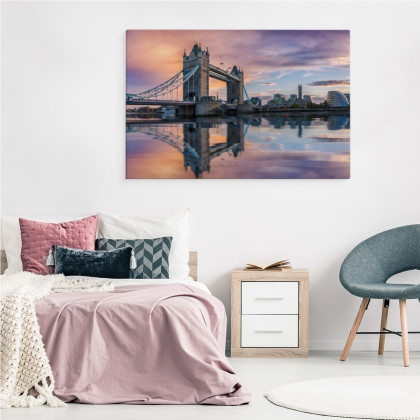 Obraz Na Płótnie Panorama Londynu 3D